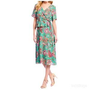 NWT Gibson Latimee floral plus size boho dress
